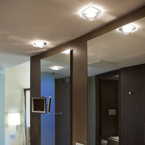 Downlight de sobrepor - FARETTI LUI D27 - FABBIAN ILLUMINAZIONE - de LED / halôgeno / quadrado