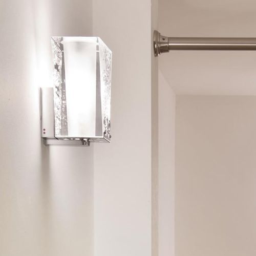 Arandela contemporânea - VICKY D69 - FABBIAN ILLUMINAZIONE - para ambiente interno / metálica / em cristal