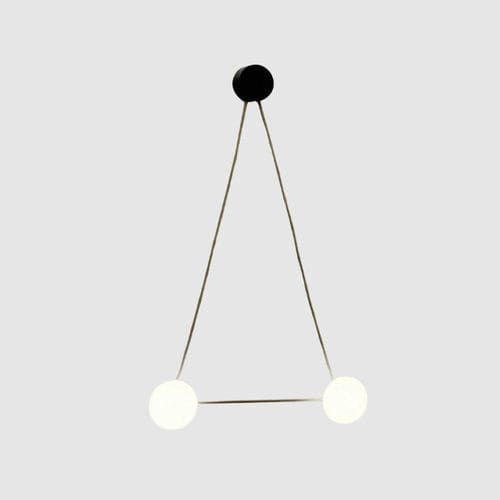 Arandela contemporânea - POSILLIPO F75 - FABBIAN ILLUMINAZIONE - para ambiente interno / metálica / geométrica