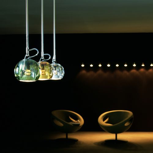 Pendente - BELUGA COLOUR D57 - FABBIAN ILLUMINAZIONE - metálica / em cristal / contemporânea