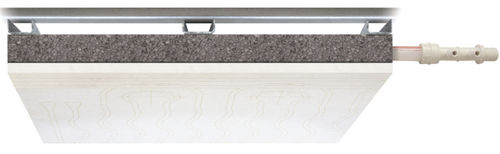 Painel radiante elétrico - LEONARDO - Eurotherm AG - de teto / branco