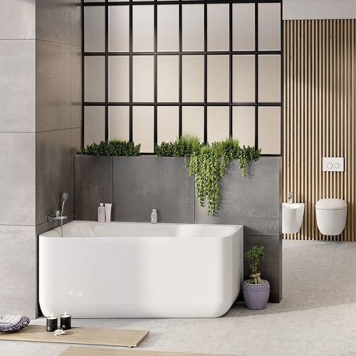 Banheira de canto - Gamma 150 - BALTECO AS - freestanding / para residência / para uso profissional