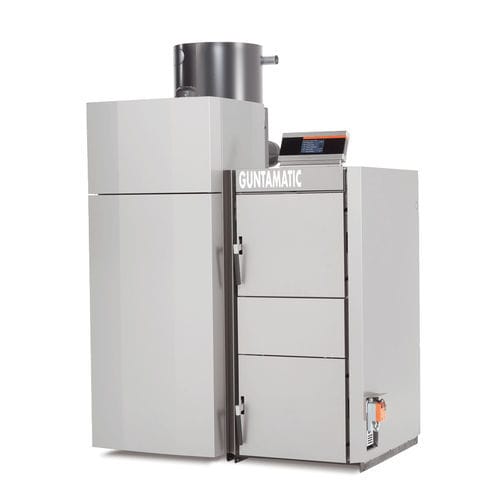 Caldeira a biomassa - BIO VARIO - Guntamatic Heiztechnik GmbH - a pellets / somente de aquecimento / com aquecedor de água