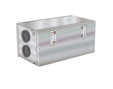 Recuperador de energia de fluxo duplo - ERS 30 - NIBE Energy Systems - residencial / residencial / para casa