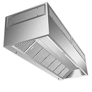 Coifa de parede - X-CYCLONE® EGU-SERIES - Rentschler REVEN Lüftungssysteme GmbH - profissional / com iluminação embutida