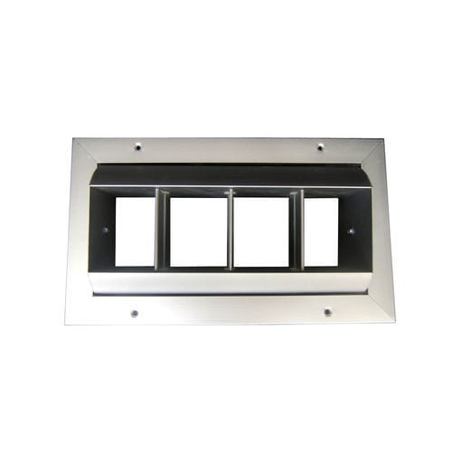 Difusor de ar de parede - UBD - ROCCHEGGIANI SPA - retangular / metálico / industrial