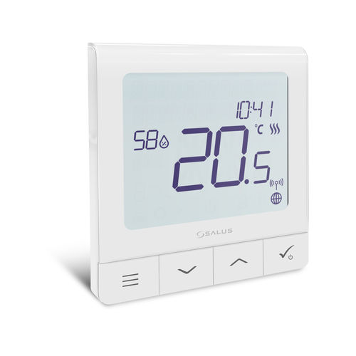 Termostato digital - SQ610 - Salus Controls GmbH - programável / para aquecimento / de parede