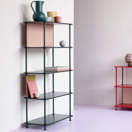 Estante contemporânea - Free 400000 - Montana Furniture - em MDF laqueado / em metal laqueado / branca