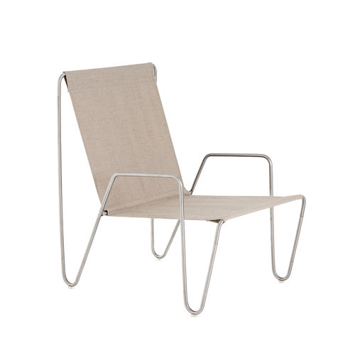 Poltrona contemporânea - Panton Bachelor - Montana Furniture - em material têxtil / em aço inoxidável / ergonômica