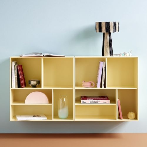 Estante de parede - 1619 - Montana Furniture - modular / contemporânea / em MDF laqueado