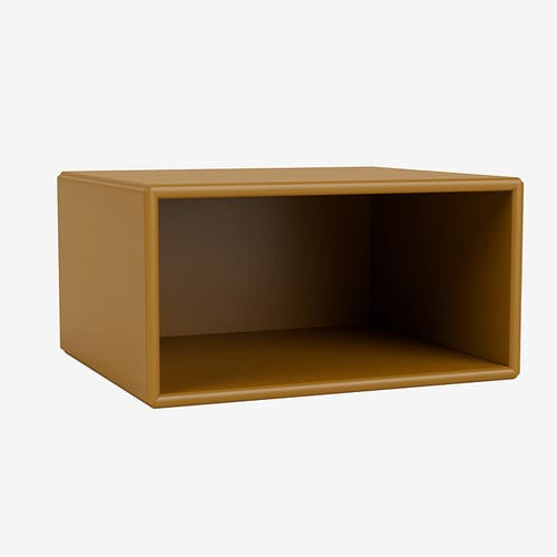 Criado-mudo contemporâneo - 7661 - Montana Furniture - em MDF laqueado / com base em MDF laqueada / retangular