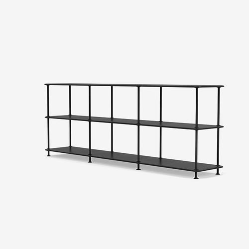Estante contemporânea - Free 222000 - Montana Furniture - em MDF laqueado / em metal laqueado / branca
