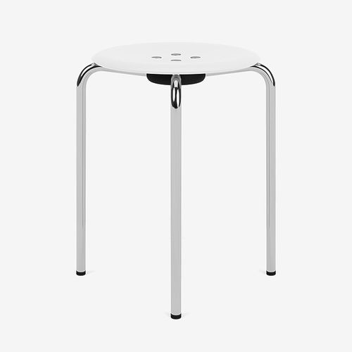 Banqueta contemporânea - Kevi 2051 - Montana Furniture - em carvalho / em pinho / com base metálica laqueada