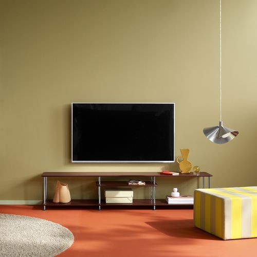Estante contemporânea - Free 111010 - Montana Furniture - em MDF laqueado / em metal laqueado / para TV