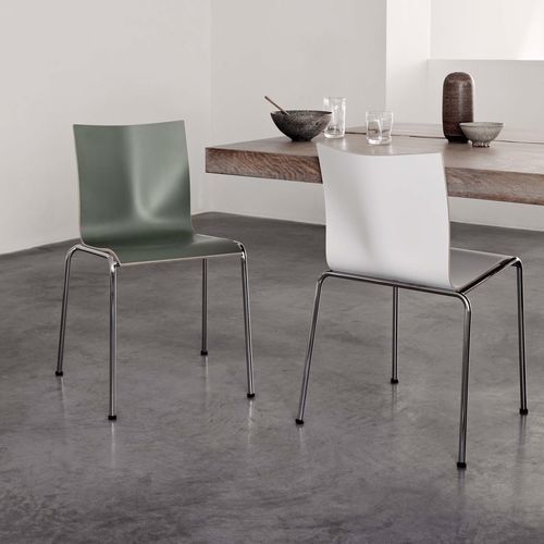 Cadeira contemporânea - Chairik 101 - Montana Furniture - para ambiente interno / em tecido / em couro