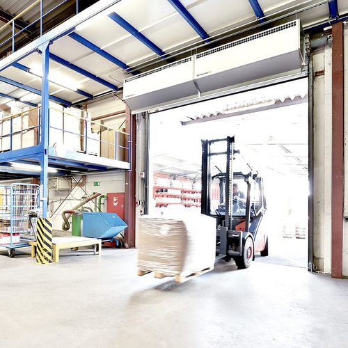 Cortina de ar de parede - A / H-SERIES - Schwank GmbH - profissional / industrial