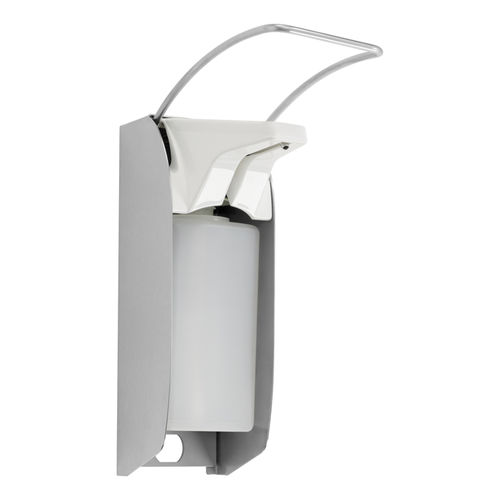 Dispenser de álcool em gel em aço inoxidável - WP120 - ERNST WAGNER GmbH & Co. KG - de parede / da linha comercial