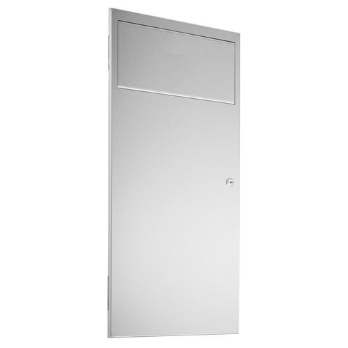 Lixeira higiênica - WP134 - ERNST WAGNER GmbH & Co. KG - de embutir / em aço inoxidável / com tampa