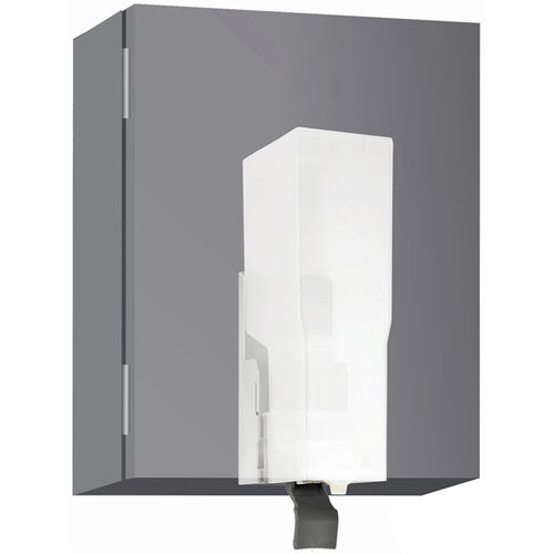 Dispenser de álcool em gel de parede - WP173-7 - ERNST WAGNER GmbH & Co. KG - manual / em aço inoxidável / para estabelecimento público