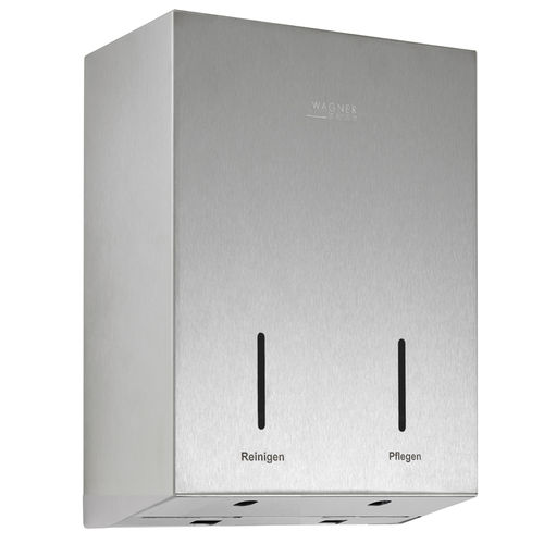Dispensador de sabonete da linha comercial - WP585E - ERNST WAGNER GmbH & Co. KG - de parede / em aço inoxidável / eletrônico