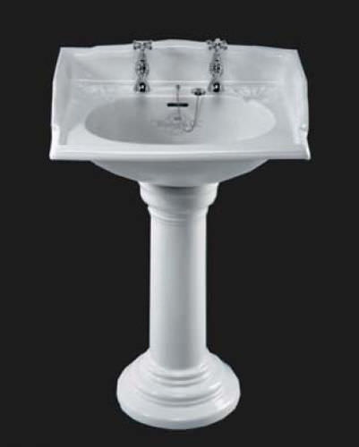 Cuba de instalação livre - WE2 WE3P - Windsor Bathroom Company - em cerâmica / retangular / de estilo