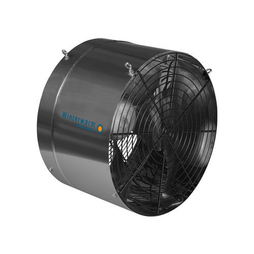 Ventilador montagem no teto - Winterwarm Heating Solutions BV - industrial / para estufa / metálico