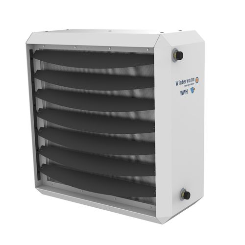 Aerotermo a água quente - WWH 365 EC - Winterwarm Heating Solutions BV - de teto / suspenso / de parede