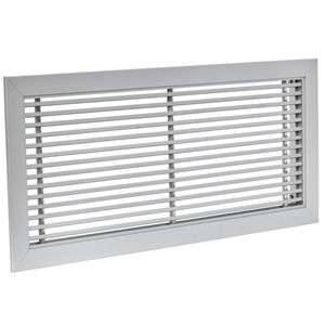 Grelha de ventilação em aço galvanizado - LAF - BROFER SRL - em alumínio anodizado / retangular / para insuflamento e retorno de ar