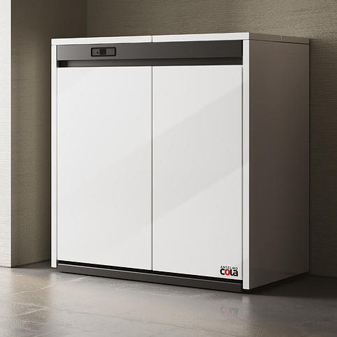 Salamandra a pellets - SOLAR PLUS 23 - COLA GF WÄRMETECHNIK - 5 kW–10 kW / 20 kW–50 kW / contemporânea