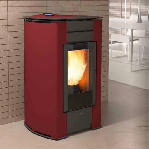 Salamandra a pellets - SABINA   - COLA GF WÄRMETECHNIK - 0–5 kW / 10 kW–20 kW / contemporânea