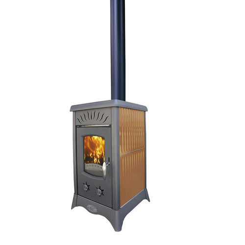 Salamandra a lenha - EMILY - COLA GF WÄRMETECHNIK - 5 kW–10 kW / tradicional / em ferro fundido