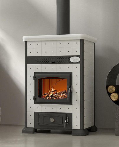 Salamandra a lenha - REGINA 4  - COLA GF WÄRMETECHNIK - 11 kW / contemporânea / em ferro fundido