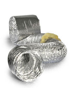 Duto de ar flexível - ISOAFS-ALU FORTE - AFS FLEXIBLE DUCT - em alumínio / com isolamento térmico