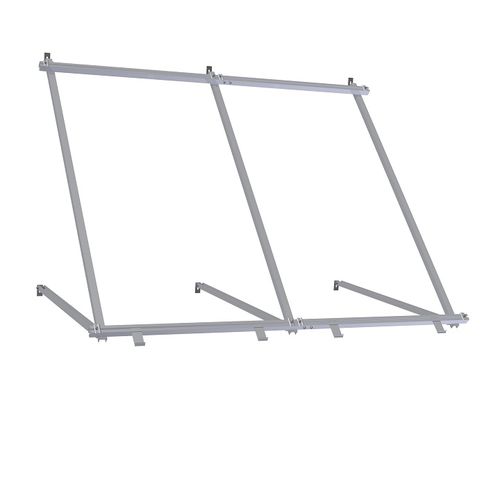 Sistema de montagem para fachada - KS2100-45-2B - HEWALEX Solar Collectors - integrado / solar / para aplicações fotovoltaicas