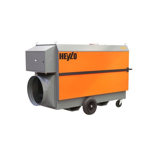 Aerotermo a óleo combustível - Heylo K 160 R - Dantherm Group A/S - freestanding / móvel