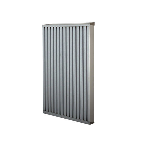 Grelha de ventilação metálica - AIRMAZE PANEL I &amp; III - Dantherm Group A/S - retangular / para ambiente externo / profissional