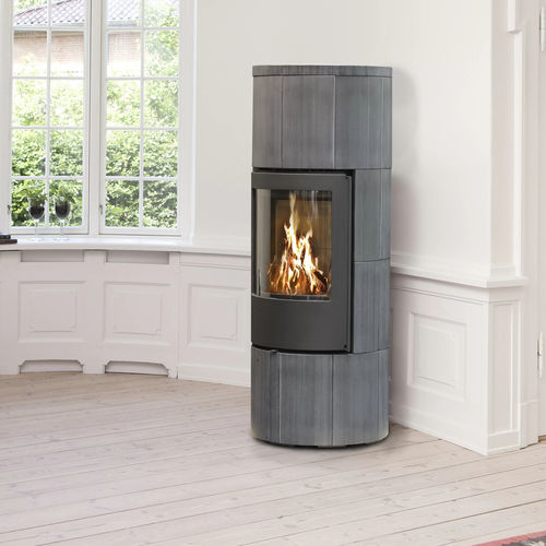 Salamandra a lenha - TROJA  - Jydepejsen A/S - 0–5 kW / 8 kW / de piso