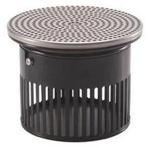 Difusor de ar de embutir - TE-KP SERIES - MP3 - de piso / circular