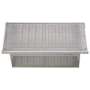 Grelha de ventilação em alumínio - UP SERIES - MP3 - em aço inoxidável / em aço galvanizado / em alumínio anodizado