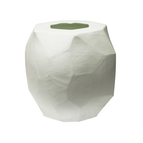 Vaso contemporâneo - WILLOW - EUROFASHION HOMETEXTILES & CONCEPTS - em vidro / de mesa / branco