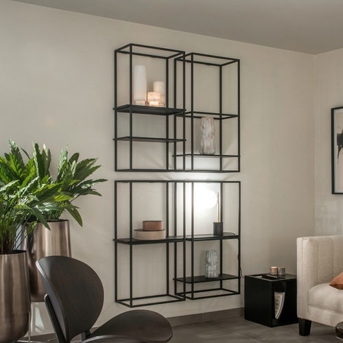 Estante de parede - JAVA - EUROFASHION HOMETEXTILES & CONCEPTS - modular / contemporânea / em MDF