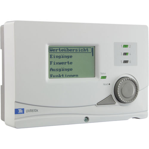 Unidade de controle para sistema de automação residencial - UVR610K - Technische Alternative elektr. Steuerungsgerätegesellschaft m.b.H. - para iluminação / para ventilador