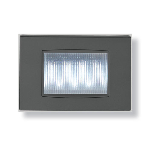 Iluminação de emergência de embutir - AURORA - TECNOCONTROL SRL - retangular / de LED / IP40