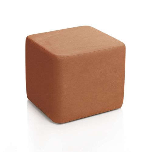 Puff contemporâneo - SP105T - ALONDRA - em tecido / quadrado / estofado