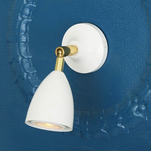 Arandela contemporânea - LAINIO - Mullan Lighting - para ambiente interno / em latão / em aço
