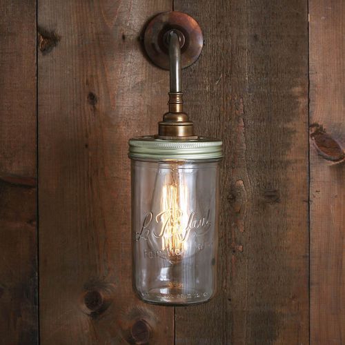 Arandela clássica - JAM JAR  - Mullan Lighting - para ambiente interno / em latão / em aço