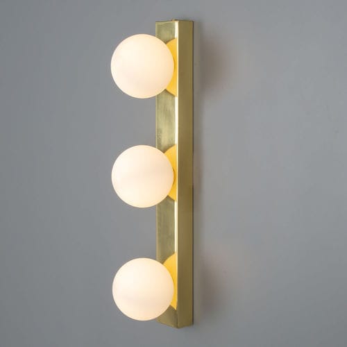 Arandela para banheiro - NOELANI  - Mullan Lighting - contemporânea / para ambiente interno / em latão
