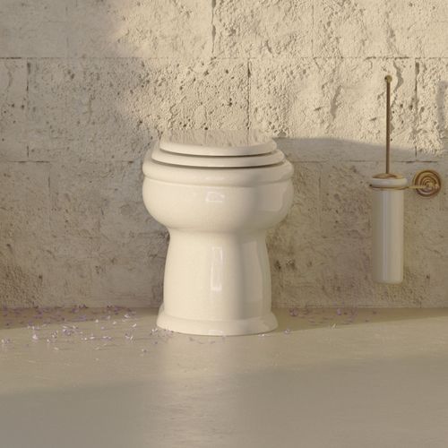 Vaso sanitário back to wall - BP320 - BLEU PROVENCE - em cerâmica / da linha residencial / da linha comercial