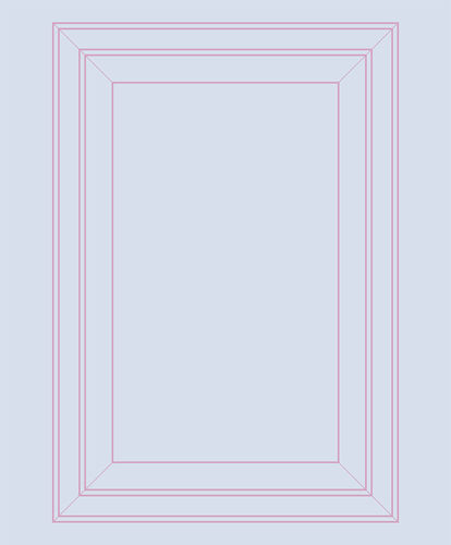 Papel de parede contemporâneo - LIGHT BLUE &amp; PINK PANEL OUTLINE - Mineheart - em tecido não tecido / geométrico / efeito de madeira