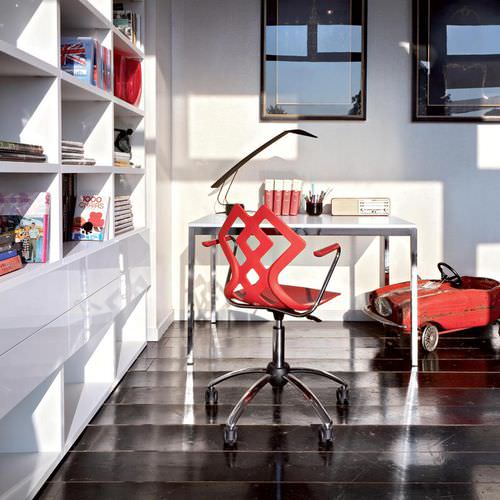 Mesa contemporânea - EDWARD - ALMA DESIGN S.R.L. - em laminado / retangular / para restaurante